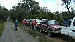 21-Convoy takes a lunch break on Pipeline Trk